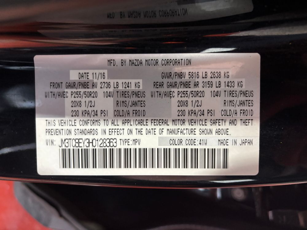 2017 Mazda CX-9 Signature Franklin OH