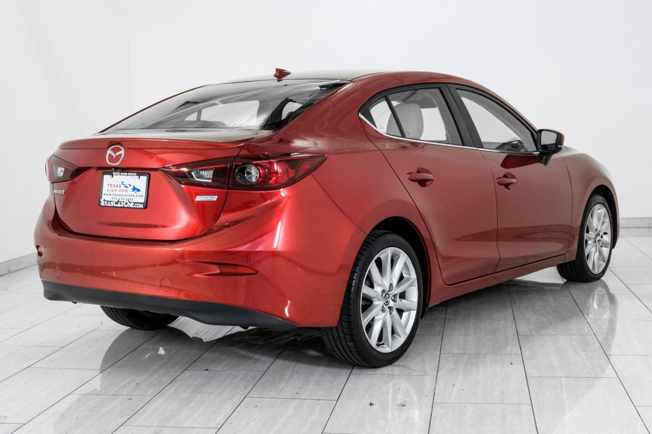 2017 Mazda Mazda3 GRAND TOURING BLIND SPOT SUNROOF LEATHER HEATED SEATS REAR CAMERA KEYLESS START Carrollton TX