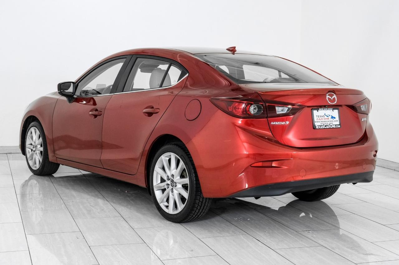 2017 Mazda Mazda3 GRAND TOURING BLIND SPOT SUNROOF LEATHER HEATED SEATS REAR CAMERA KEYLESS START Carrollton TX