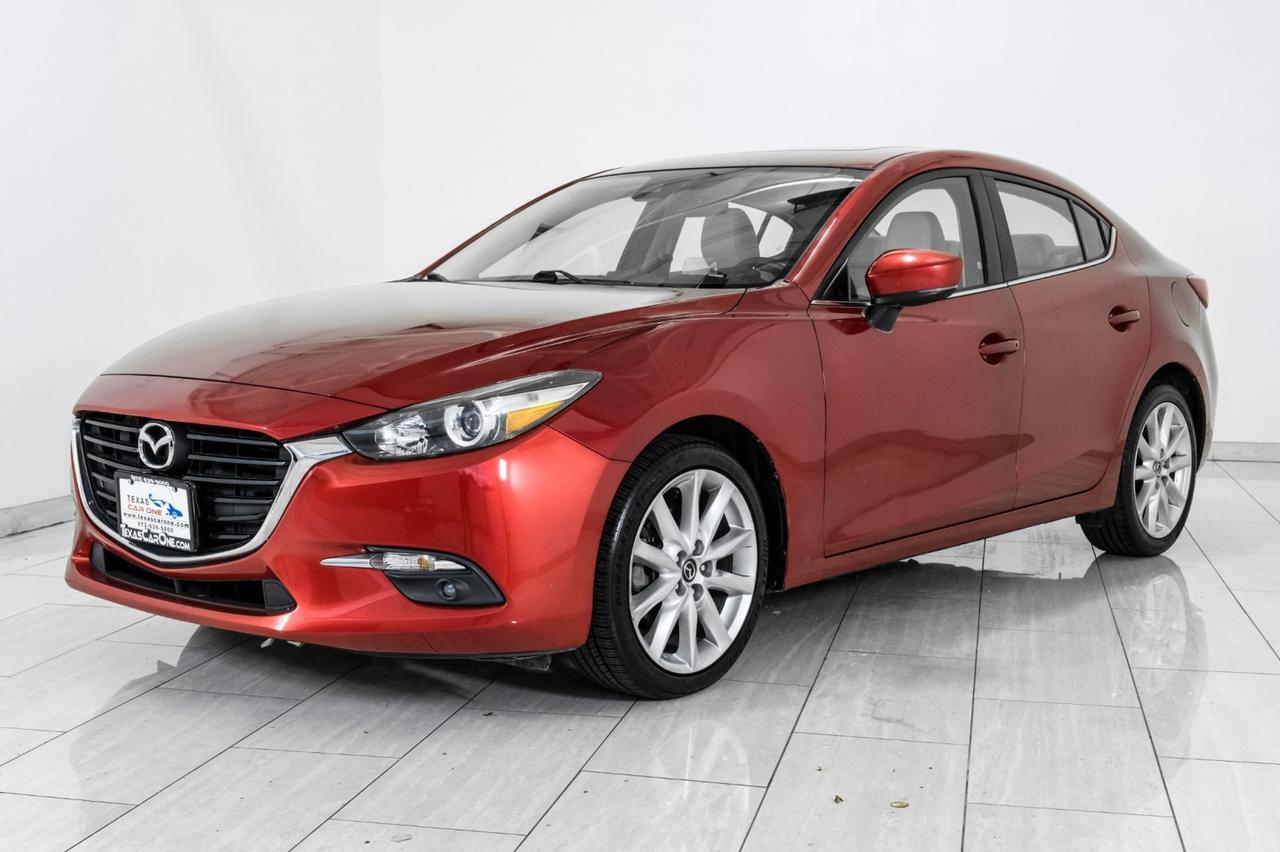 2017 Mazda Mazda3 GRAND TOURING BLIND SPOT SUNROOF LEATHER HEATED SEATS REAR CAMERA KEYLESS START Carrollton TX