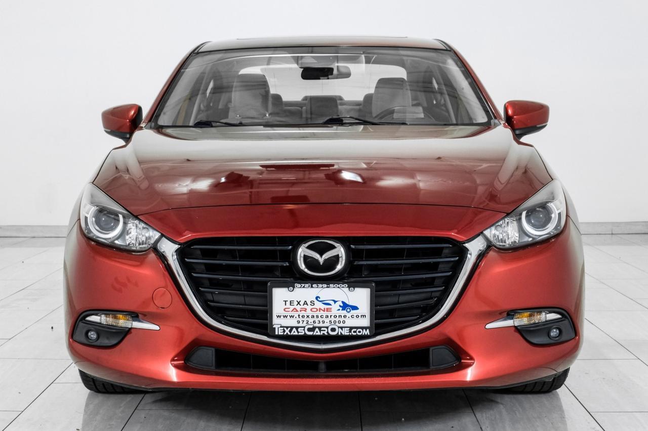 2017 Mazda Mazda3 GRAND TOURING BLIND SPOT SUNROOF LEATHER HEATED SEATS REAR CAMERA KEYLESS START Carrollton TX