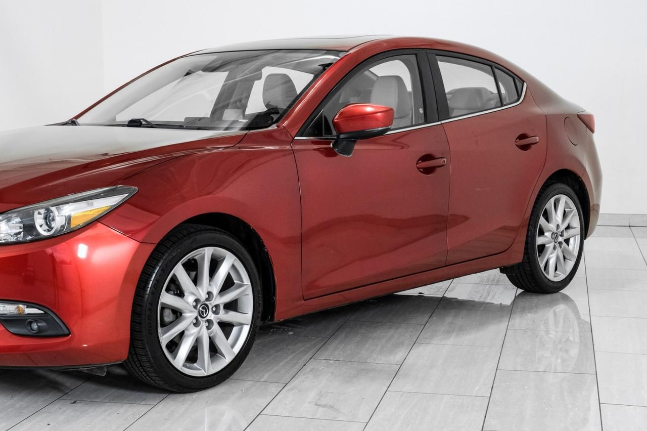 2017 Mazda Mazda3 GRAND TOURING BLIND SPOT SUNROOF LEATHER HEATED SEATS REAR CAMERA KEYLESS START Carrollton TX