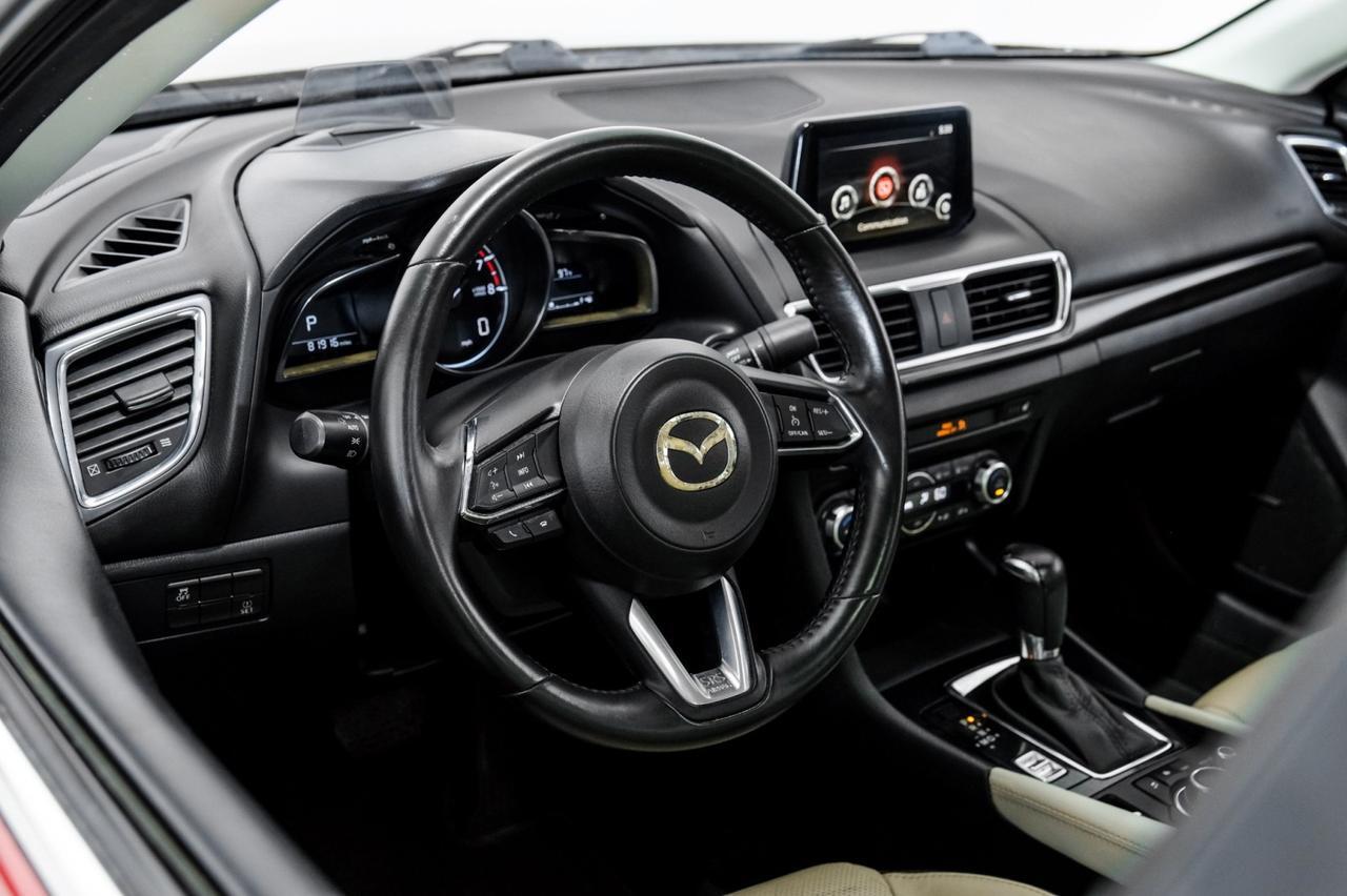2017 Mazda Mazda3 GRAND TOURING BLIND SPOT SUNROOF LEATHER HEATED SEATS REAR CAMERA KEYLESS START Carrollton TX