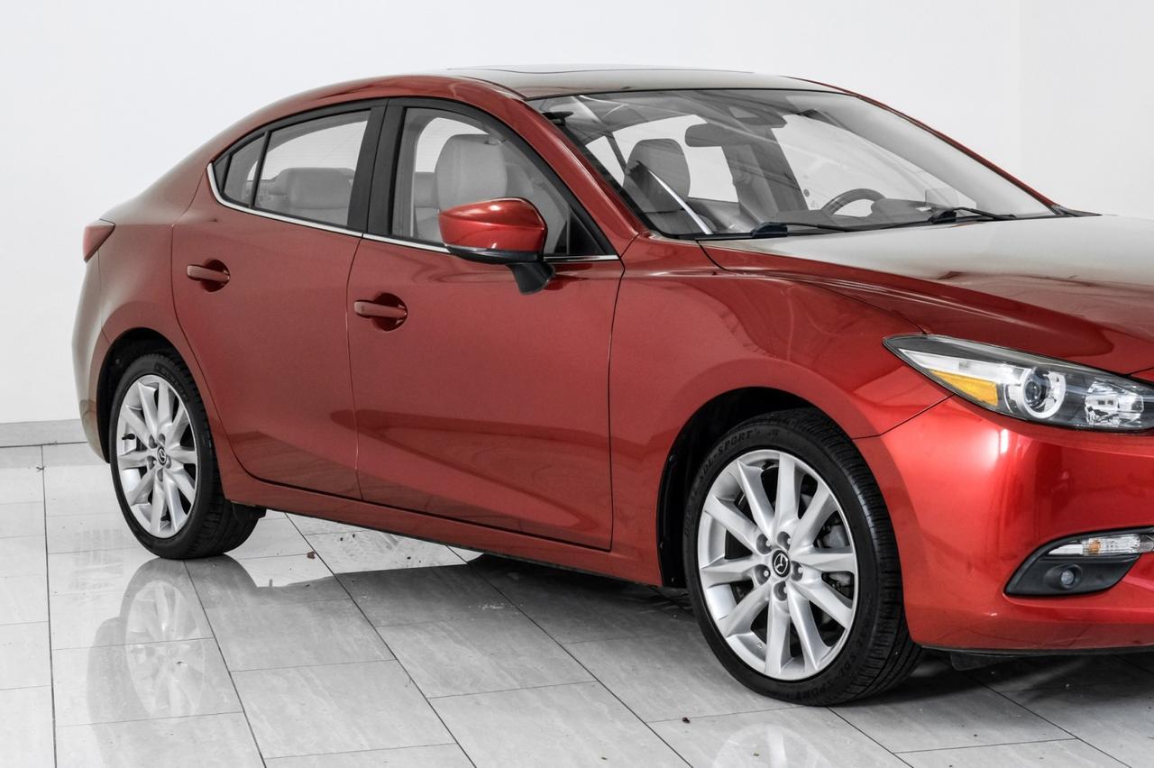 2017 Mazda Mazda3 GRAND TOURING BLIND SPOT SUNROOF LEATHER HEATED SEATS REAR CAMERA KEYLESS START Carrollton TX