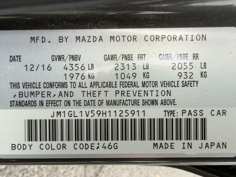 2017 Mazda Mazda6 Touring Sedan FWD Arlington VA