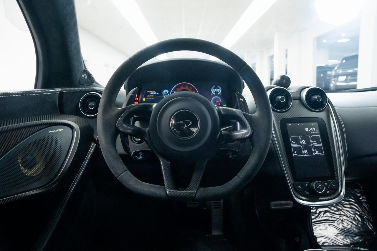 2017 McLaren 570S Base Carbon Fiber Wing Bowers &amp; Wilkins Audio Portland OR