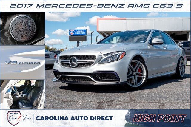 2017 Mercedes-Benz AMG C63 S / Performance Exhaust / Burmester Audio! High Point NC