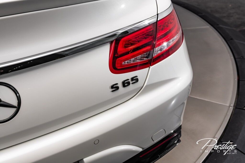 2017 Mercedes-Benz AMG S65 Cabriolet North Miami Beach FL