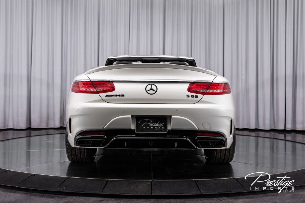 2017 Mercedes-Benz AMG S65 Cabriolet North Miami Beach FL