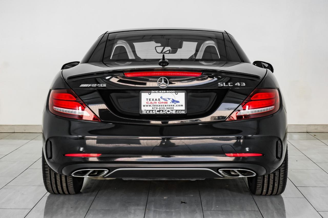2017 Mercedes-Benz AMG SLC 43 BLIND SPOT NAVIGATION LEATHER HEATED SEATS REAR CAMERA KEYLESS START HARMAN KARDON Carrollton TX