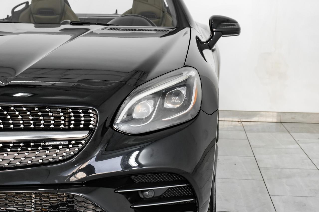 2017 Mercedes-Benz AMG SLC 43 BLIND SPOT NAVIGATION LEATHER HEATED SEATS REAR CAMERA KEYLESS START HARMAN KARDON Carrollton TX