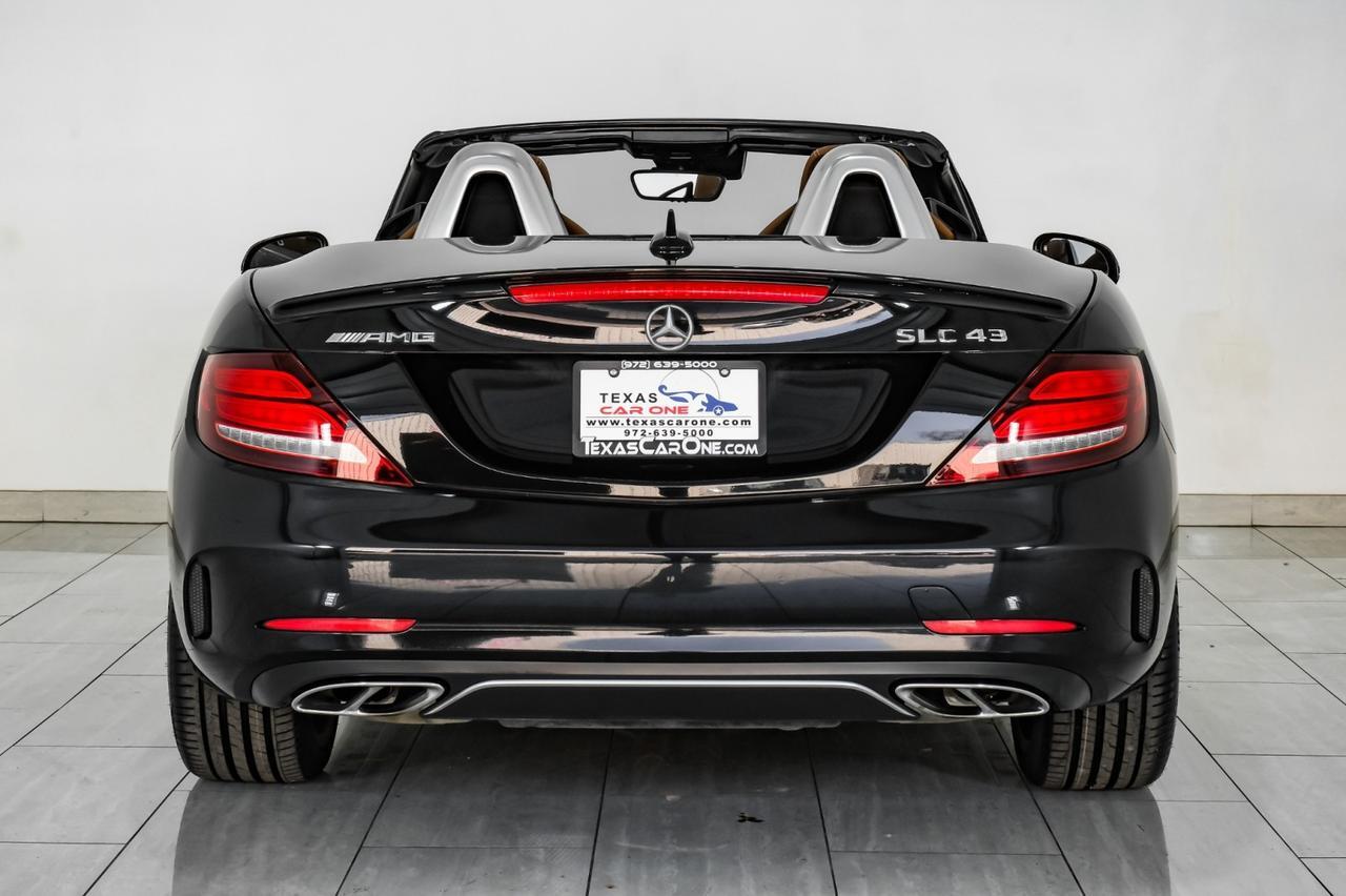 2017 Mercedes-Benz AMG SLC 43 BLIND SPOT NAVIGATION LEATHER HEATED SEATS REAR CAMERA KEYLESS START HARMAN KARDON Carrollton TX