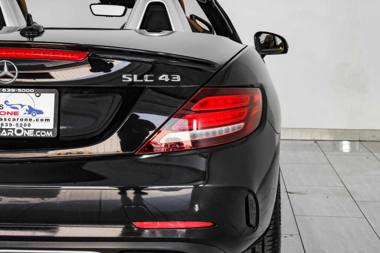 2017 Mercedes-Benz AMG SLC 43 BLIND SPOT NAVIGATION LEATHER HEATED SEATS REAR CAMERA KEYLESS START HARMAN KARDON Carrollton TX