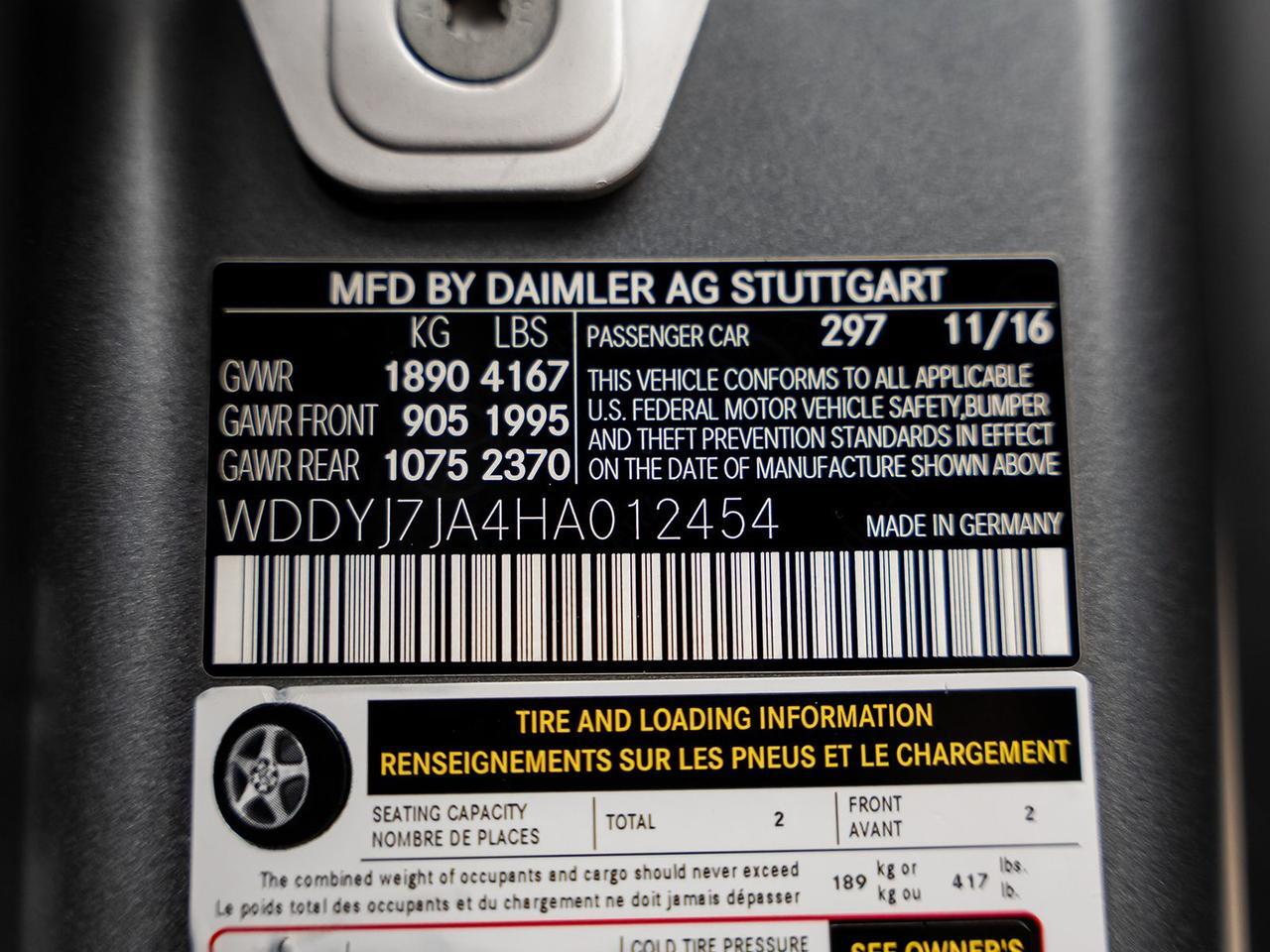 2017 Mercedes-Benz AMG&reg; GT S Ft Lauderdale FL