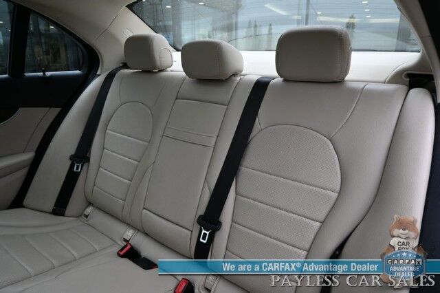 2017 Mercedes-Benz C 300 / AWD / Premium Pkg / Power & Heated Leather Seats / Navigation / Panoramic Sunroof / Blind Spot Alert / Bluetooth / Back Up Camera / Cruise Control / Keyless Entry / 31 MPG / Only 62K Miles Anchorage AK