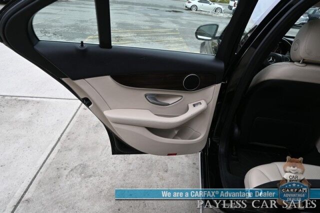 2017 Mercedes-Benz C 300 / AWD / Premium Pkg / Power & Heated Leather Seats / Navigation / Panoramic Sunroof / Blind Spot Alert / Bluetooth / Back Up Camera / Cruise Control / Keyless Entry / 31 MPG / Only 62K Miles Anchorage AK