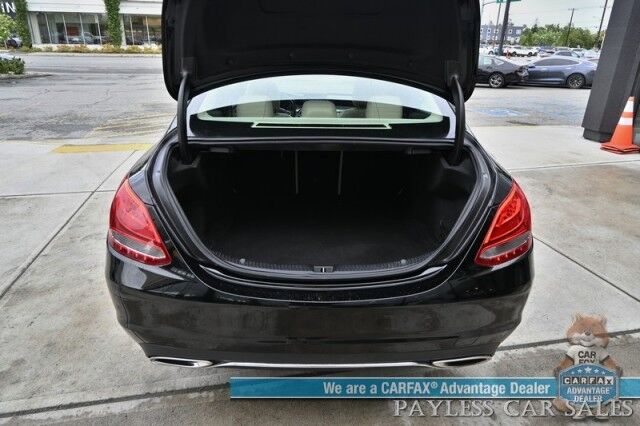 2017 Mercedes-Benz C 300 / AWD / Premium Pkg / Power & Heated Leather Seats / Navigation / Panoramic Sunroof / Blind Spot Alert / Bluetooth / Back Up Camera / Cruise Control / Keyless Entry / 31 MPG / Only 62K Miles Anchorage AK