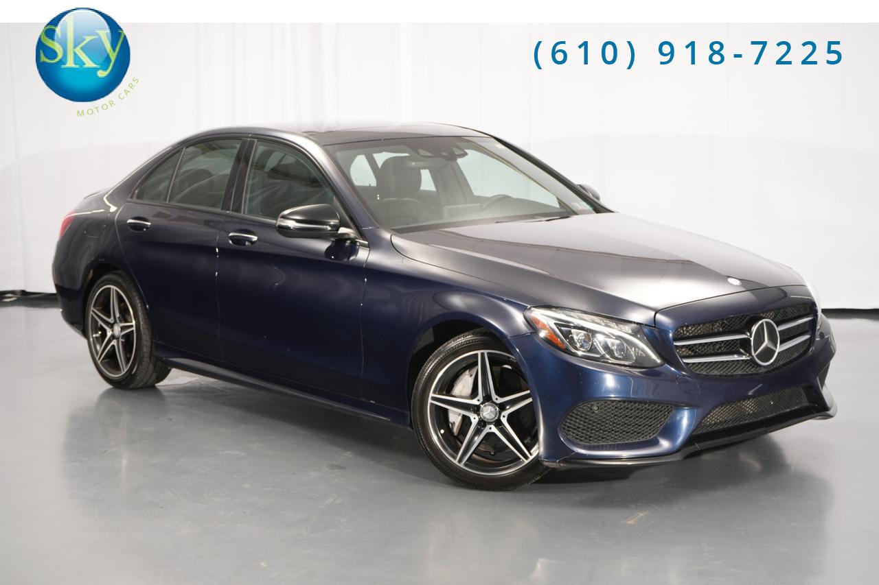 2017 Mercedes-Benz C 300 Sedan 4MATIC AWD Premium 4 Package!! Sport Pkg West Chester PA