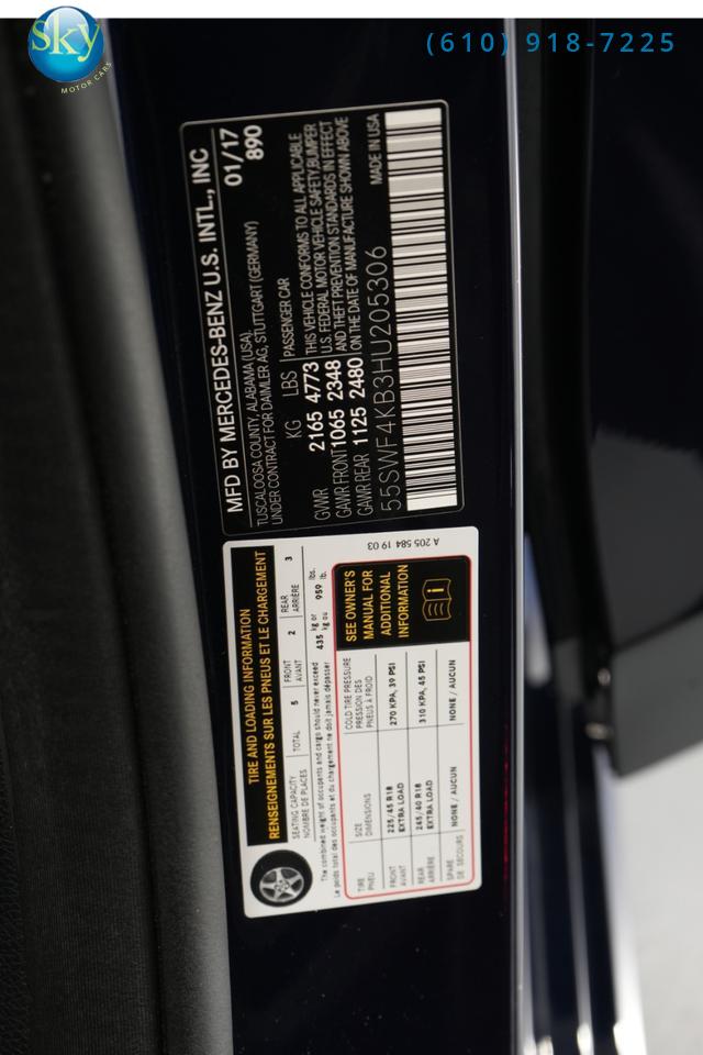 2017 Mercedes-Benz C 300 Sedan 4MATIC AWD Premium 4 Package!! Sport Pkg West Chester PA