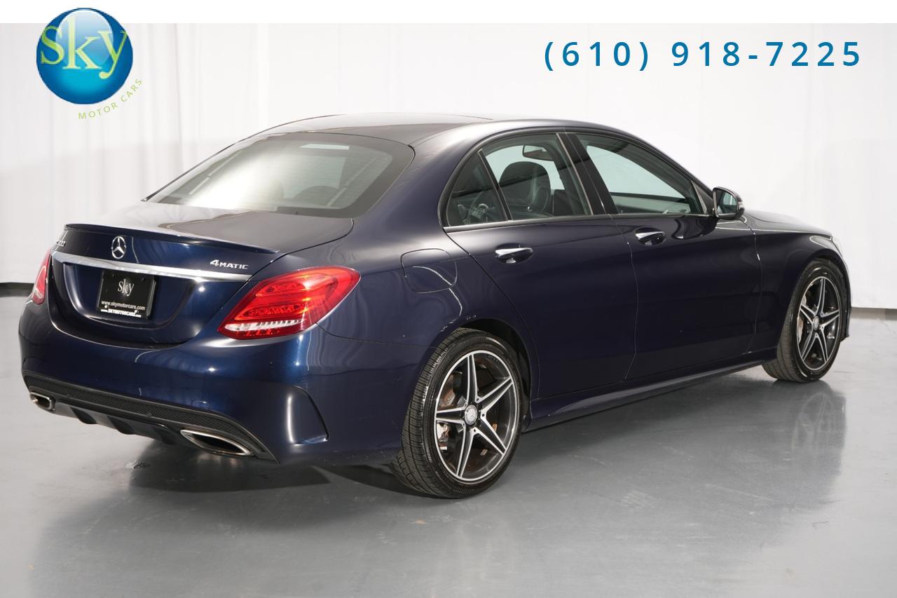 2017 Mercedes-Benz C 300 Sedan 4MATIC AWD Premium 4 Package!! Sport Pkg West Chester PA