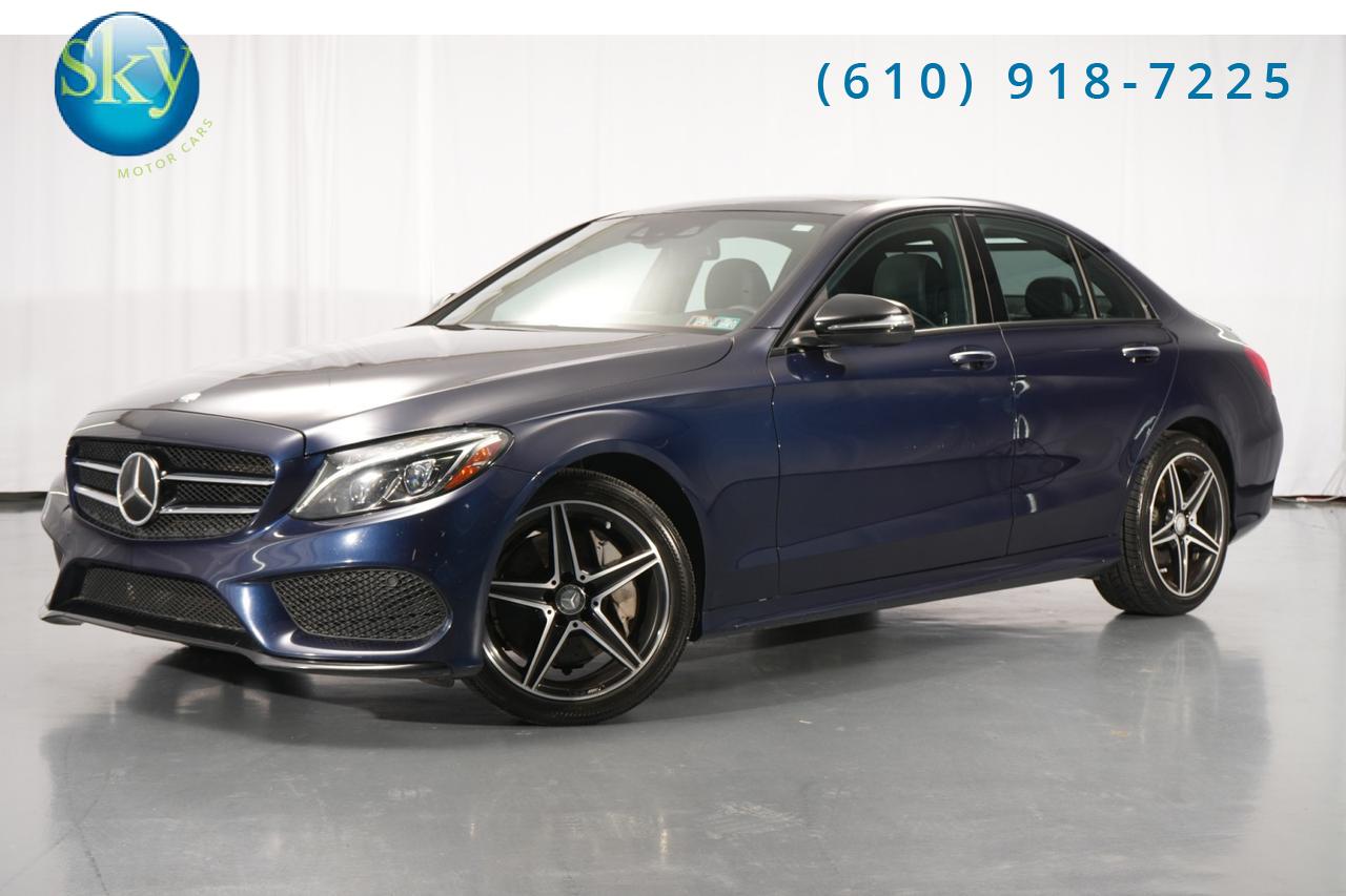 2017 Mercedes-Benz C 300 Sedan 4MATIC AWD Premium 4 Package!! Sport Pkg