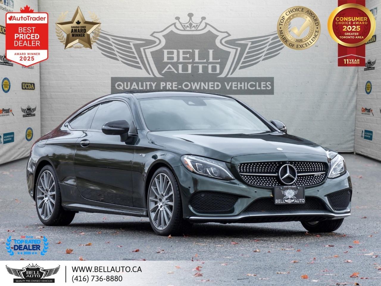 2017 Mercedes-Benz C-Class AMG C 43 | NAVI | B.CAM | PANO | BLUE GREEN WRAP | AMG MULTI RIMS