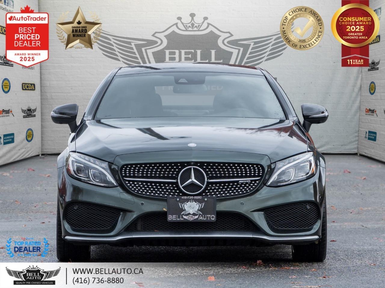 2017 Mercedes-Benz C-Class AMG C 43 NAVI B.CAM PANO BLUE GREEN WRAP AMG MULTI RIMS Toronto ON