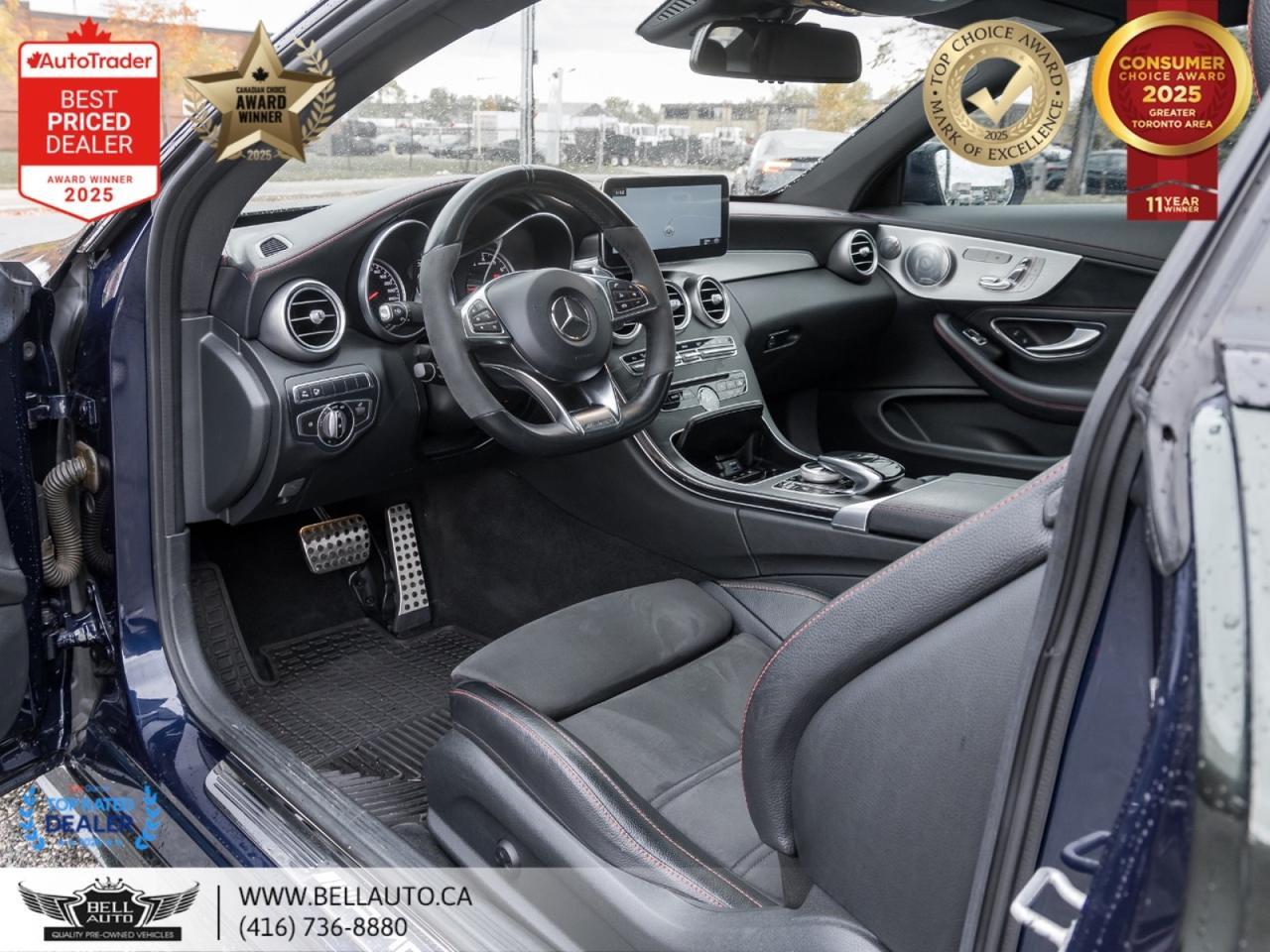 2017 Mercedes-Benz C-Class AMG C 43 NAVI B.CAM PANO BLUE GREEN WRAP AMG MULTI RIMS Toronto ON
