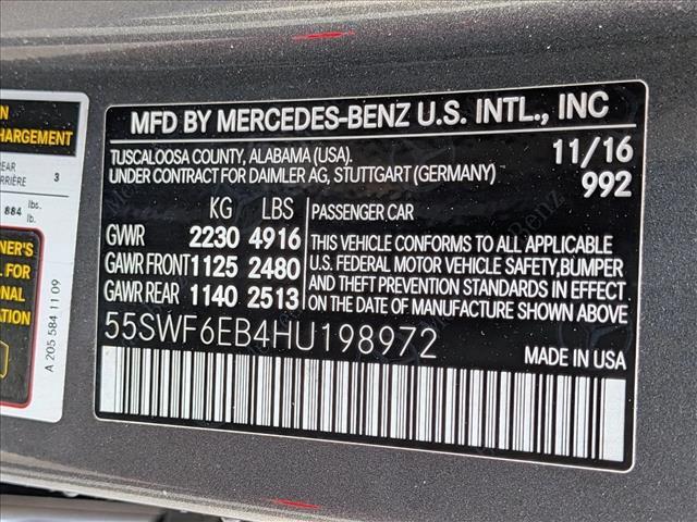 2017 Mercedes-Benz C-Class AMG C 43 Roseville CA