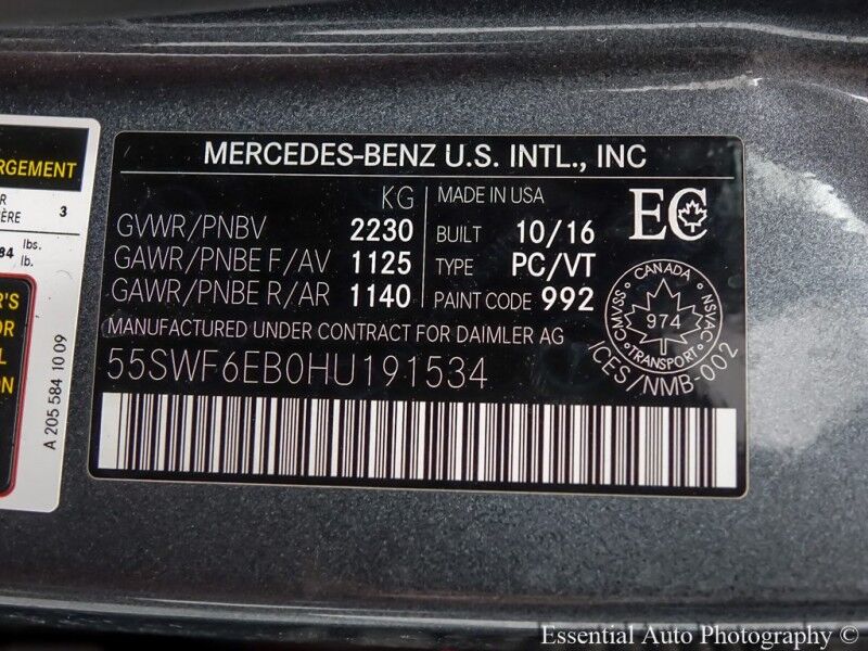 2017 Mercedes-Benz C-Class AMG C 43 Willowbrook IL