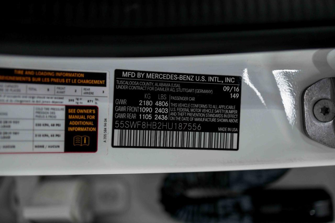 2017 Mercedes-Benz C-Class AMG C 63 S Marietta GA