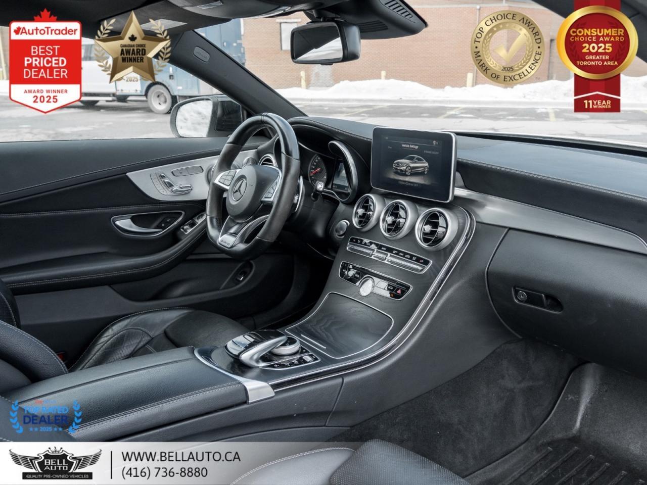 2017 Mercedes-Benz C-Class AMG C43 | NIGHTPKG | PRMPKG | NAVI | PANO | BRMSTR | NOACCIDENT Toronto ON