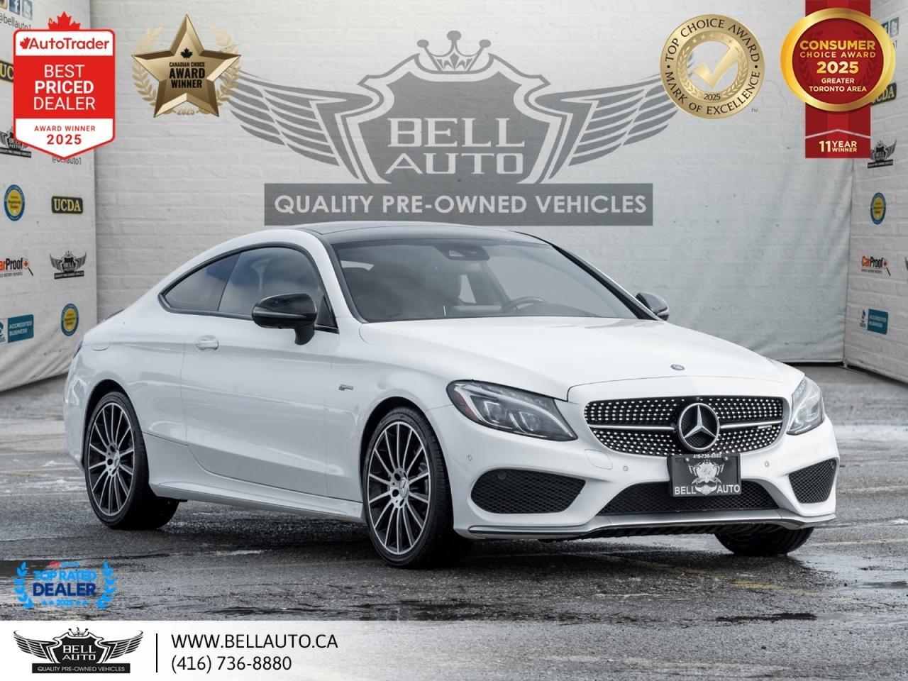 2017 Mercedes-Benz C-Class AMG C43 NIGHT PKG PRM PKG NAVI PANO BRMSTR NOACCIDENT