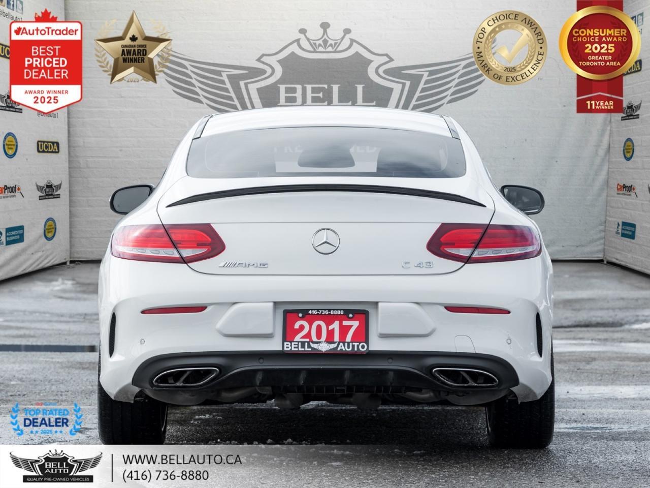 2017 Mercedes-Benz C-Class AMG C43 NIGHTPKG PRMPKG NAVI PANO BRMSTR NOACCIDENT Toronto ON