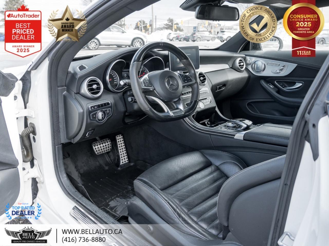 2017 Mercedes-Benz C-Class AMG C43 NIGHTPKG PRMPKG NAVI PANO BRMSTR NOACCIDENT Toronto ON