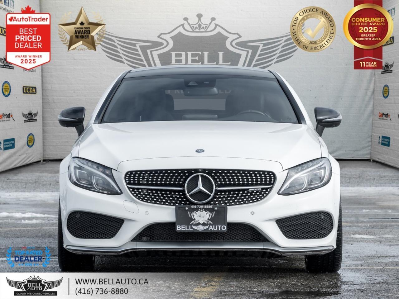 2017 Mercedes-Benz C-Class AMG C43 NIGHTPKG PRMPKG NAVI PANO BRMSTR NOACCIDENT Toronto ON