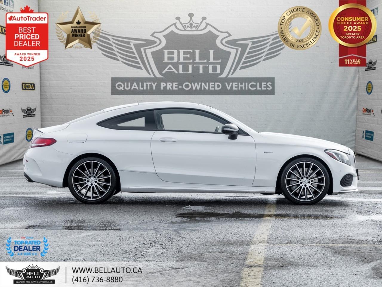 2017 Mercedes-Benz C-Class AMG C43 NIGHTPKG PRMPKG NAVI PANO BRMSTR NOACCIDENT Toronto ON