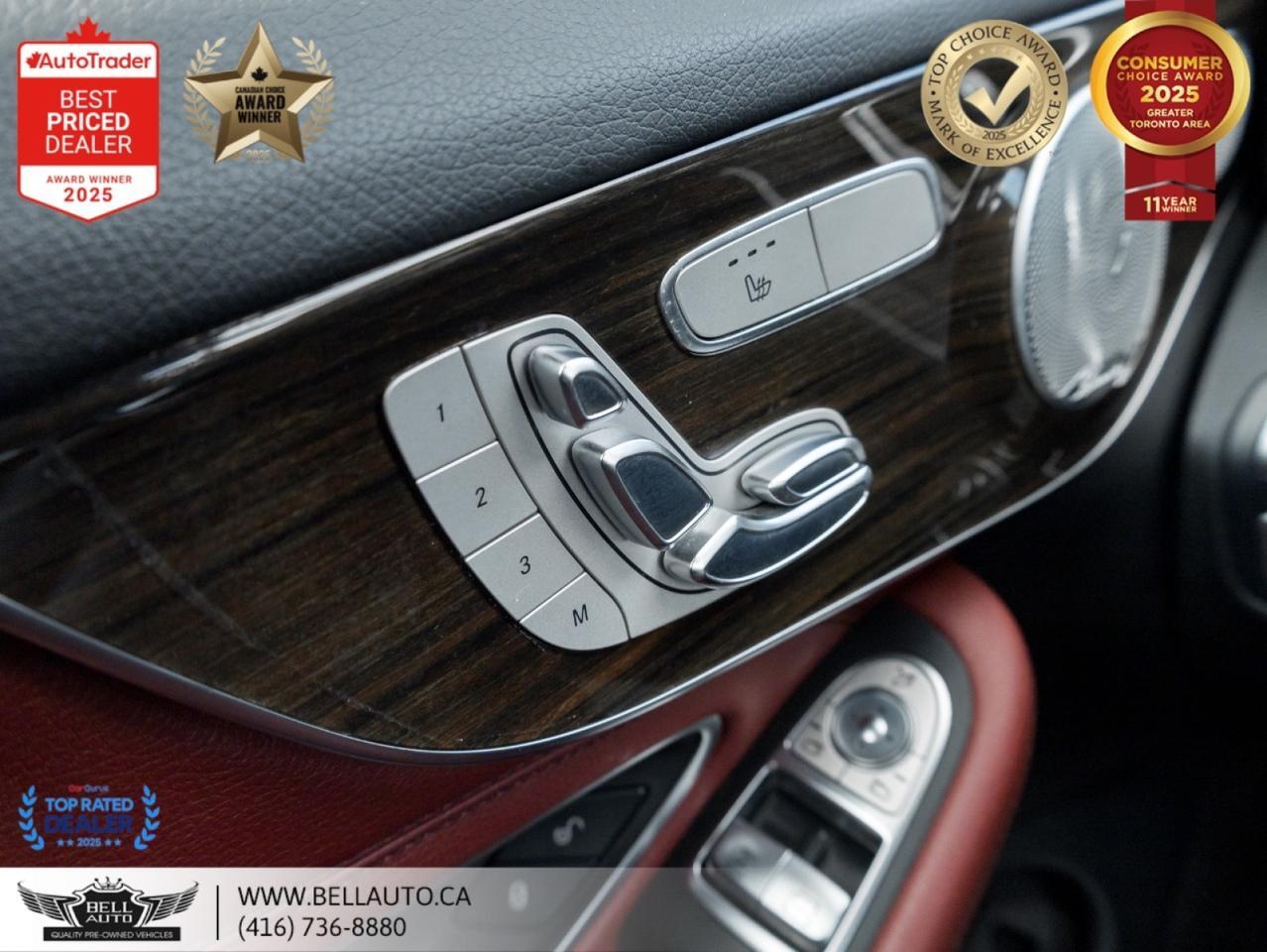 2017 Mercedes-Benz C-Class C 300 | PRM PKG | NAVI | B.CAM | HUD | REDLTHR | BURMESTER Toronto ON