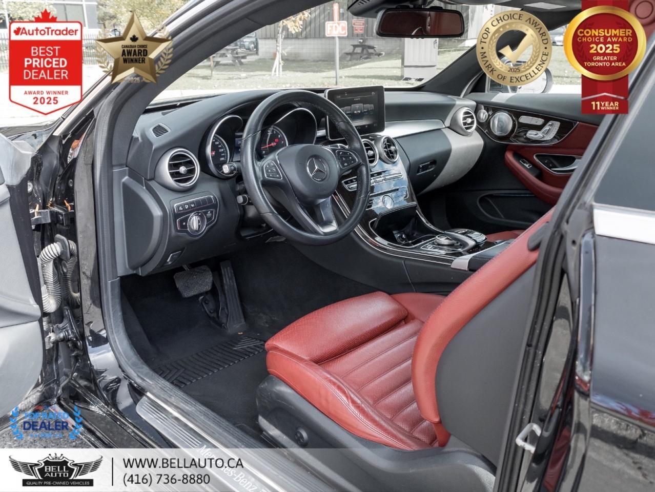 2017 Mercedes-Benz C-Class C 300 | PRM PKG | NAVI | B.CAM | HUD | REDLTHR | BURMESTER Toronto ON