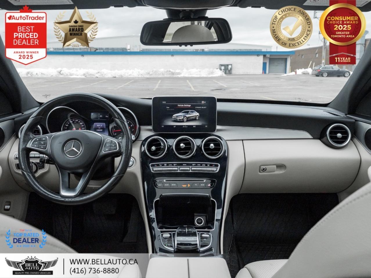 2017 Mercedes-Benz C-Class C300 | AMG PKG | PRM PKG | LED LIGHTS | NAVI | 360CAM | PANO | NOACCIDENT Toronto ON