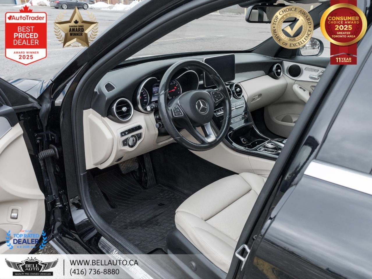 2017 Mercedes-Benz C-Class C300 | AMG PKG | PRM PKG | LED LIGHTS | NAVI | 360CAM | PANO | NOACCIDENT Toronto ON