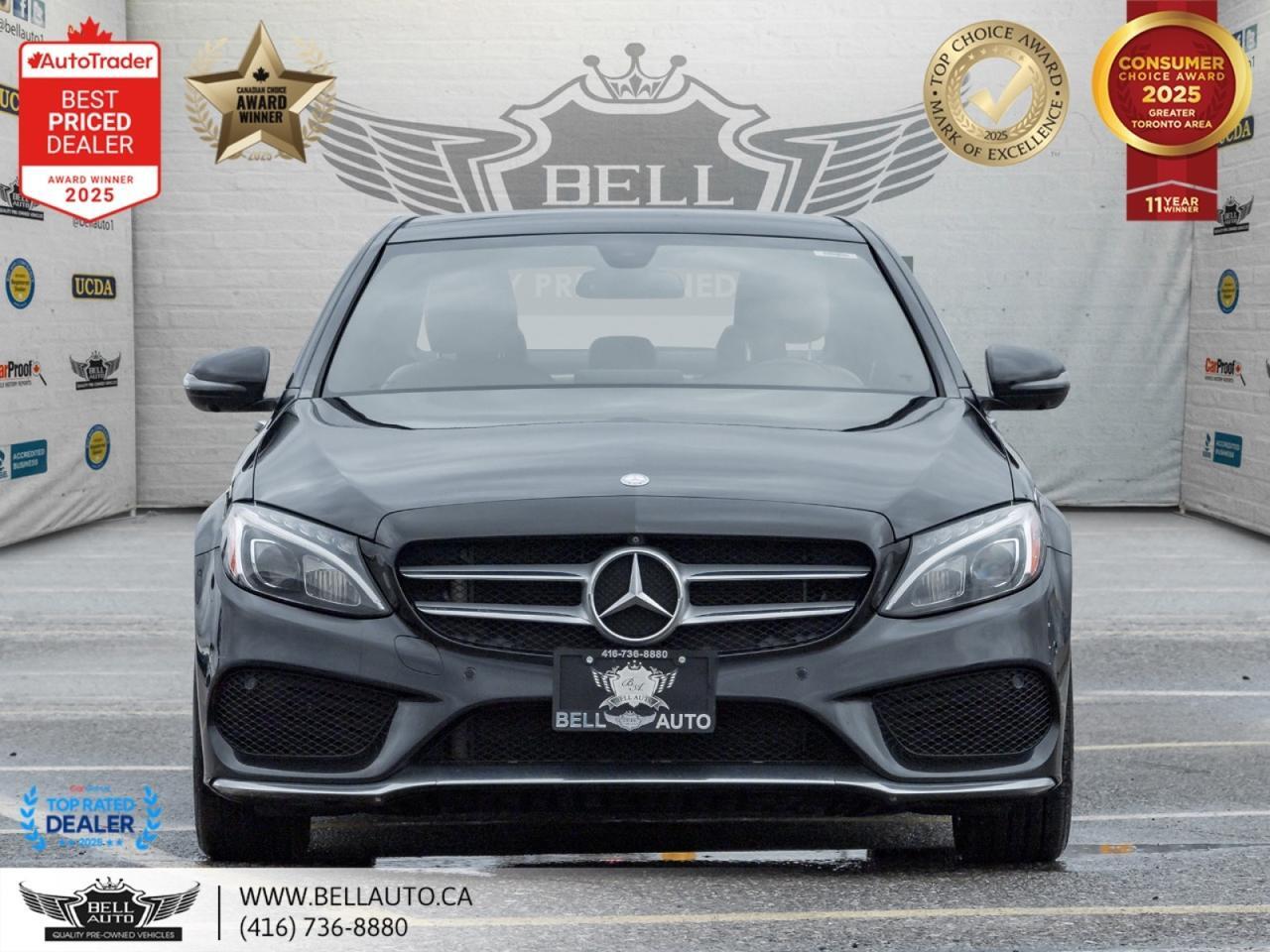 2017 Mercedes-Benz C-Class C300 | AMG PKG | PRM PKG | LED LIGHTS | NAVI | 360CAM | PANO | NOACCIDENT Toronto ON
