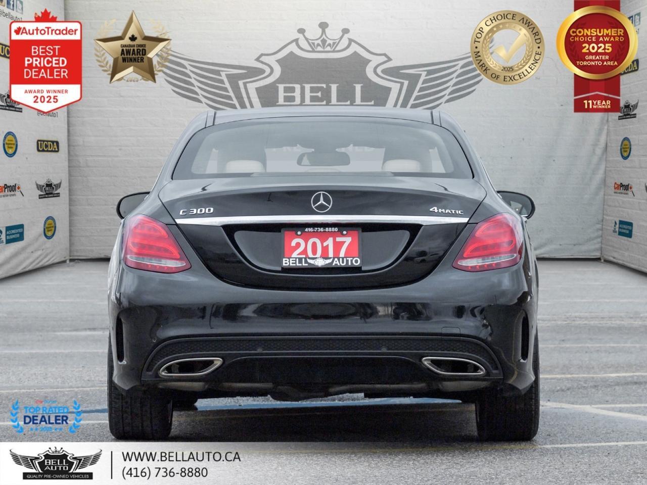 2017 Mercedes-Benz C-Class C300 | AMG PKG | PRM PKG | LED LIGHTS | NAVI | 360CAM | PANO | NOACCIDENT Toronto ON