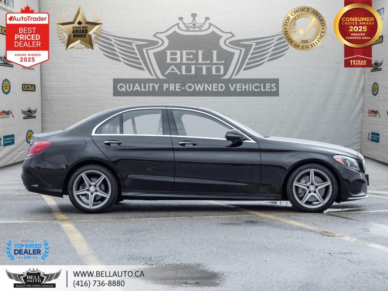 2017 Mercedes-Benz C-Class C300 | AMG PKG | PRM PKG | LED LIGHTS | NAVI | 360CAM | PANO | NOACCIDENT Toronto ON