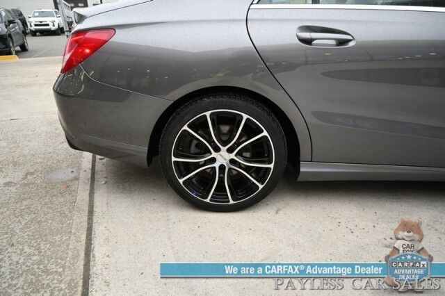 2017 Mercedes-Benz CLA 250 4MATIC / AWD / Automatic / Power & Heated Leather Seats / Power Windows, Locks & Mirrors / Cruise Control / Bluetooth / Dual Climate Control / Aluminum Wheels / Back Up Camera / 32 MPG Anchorage AK 2017 Mercedes-Benz CLA 250 4MATIC / AWD / Automatic / Power & Heated Leather Seats / Power Windows, Locks & Mirrors / Cruise Control / Bluetooth / Dual Climate Control / Aluminum Wheels / Back Up Camera / 32 MPG Anchorage AK