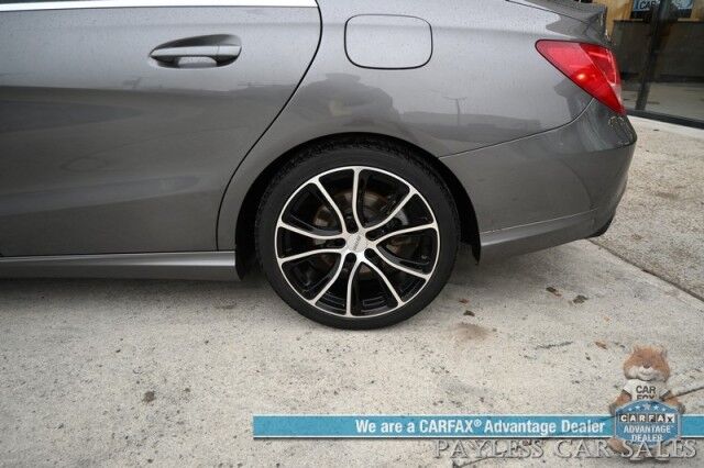 2017 Mercedes-Benz CLA 250 / AWD / Keyless GO / Power & Heated Leather Seats / Power Windows, Locks & Mirrors / Cruise Control / Bluetooth / Dual Climate Control / Back Up Camera / Aluminum Wheels / 32 MPG Anchorage AK