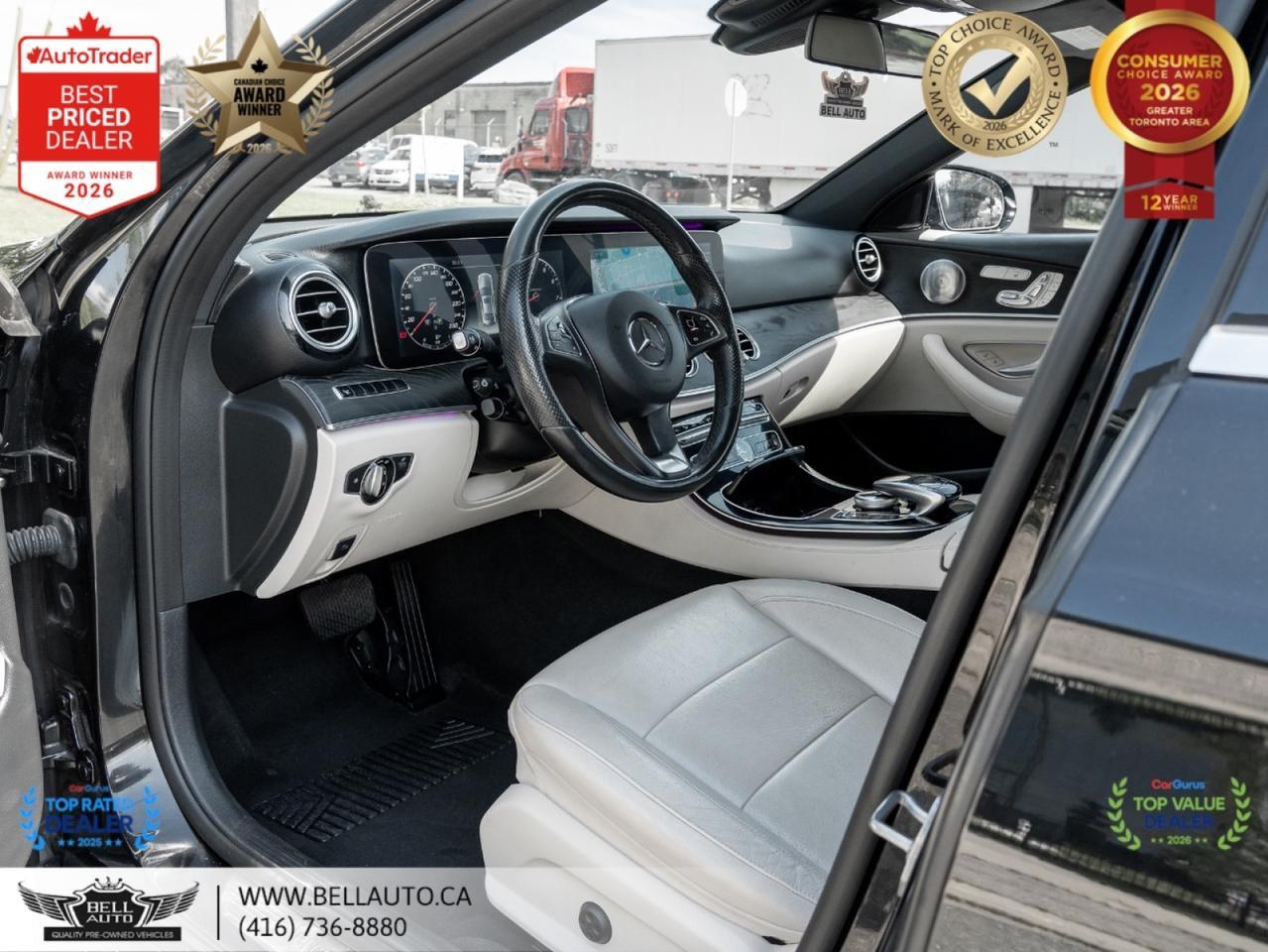 2017 Mercedes-Benz E-Class E 400 BURMESTER B.CAM MMRYSEAT NOACCIDENT Toronto ON