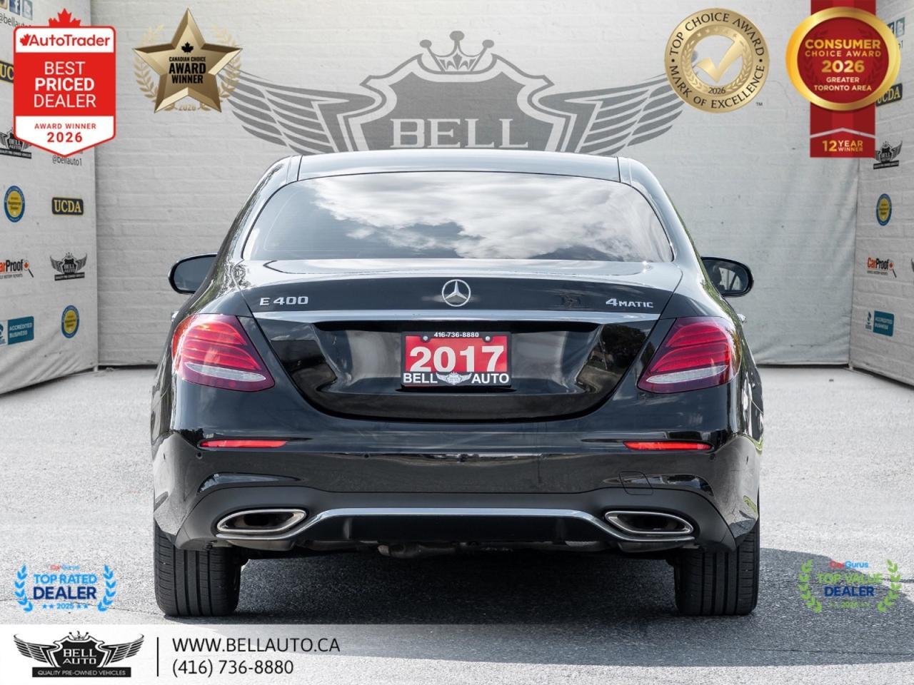 2017 Mercedes-Benz E-Class E 400 BURMESTER B.CAM MMRYSEAT NOACCIDENT Toronto ON