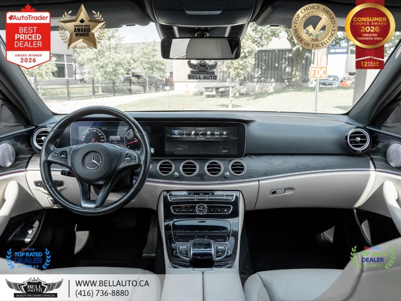 2017 Mercedes-Benz E-Class E 400 BURMESTER B.CAM MMRYSEAT NOACCIDENT Toronto ON