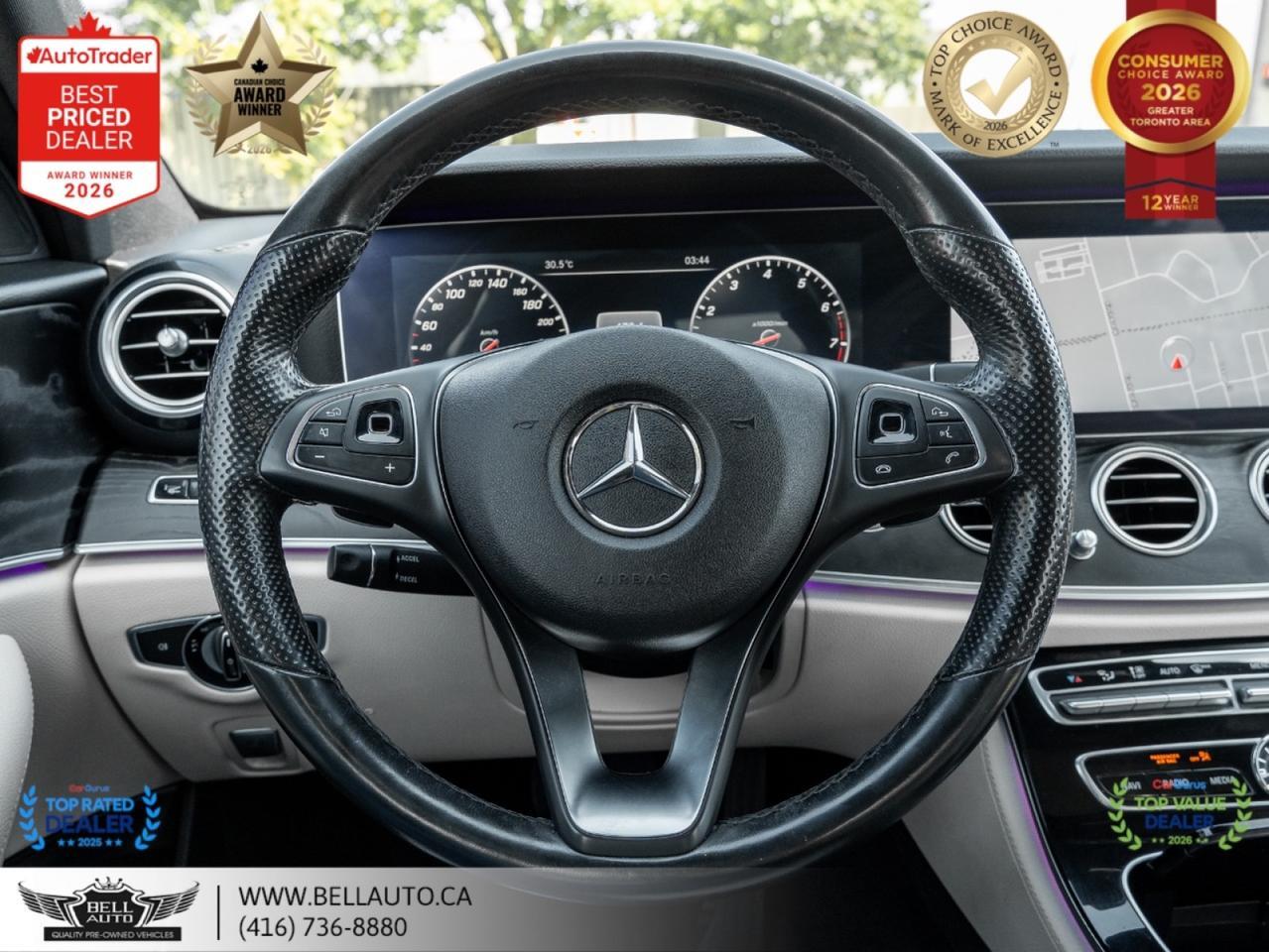 2017 Mercedes-Benz E-Class E 400 BURMESTER B.CAM MMRYSEAT NOACCIDENT Toronto ON